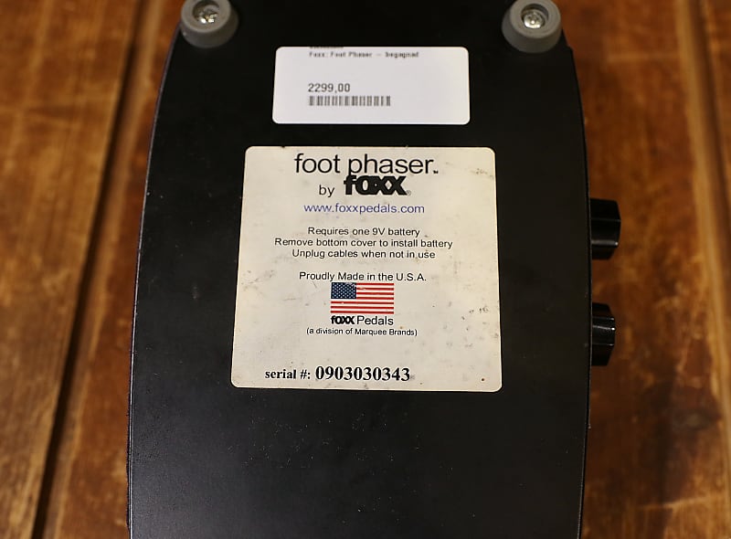 Foxx Phaser Studio Model 7 Reissue | Reverb