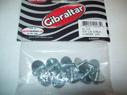 Gibraltar SC-ILS Lug Screws w/ Washers (10 Pack) image 1