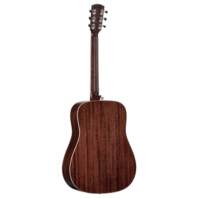 Alvarez MD60e Herringbone Masterworks Dreadnought Guitar, Acoustic Electric 2024 - Natural Gloss image 6