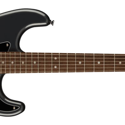 Squier Affinity Stratocaster HSS Pack with Laurel Fretboard 15G Frontman Amplifier Charcoal Frost Metallic image 2