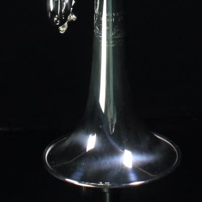 Bach Stradivarius LR180S37 Reverse Lead Professional Bb Trumpet (Silver Plated) image 8