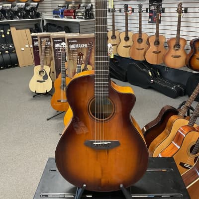 Breedlove PSCO42CEMYMY Pursuit Exotic S Concerto CE Acoustic Guitar - Tiger's Eye image 1