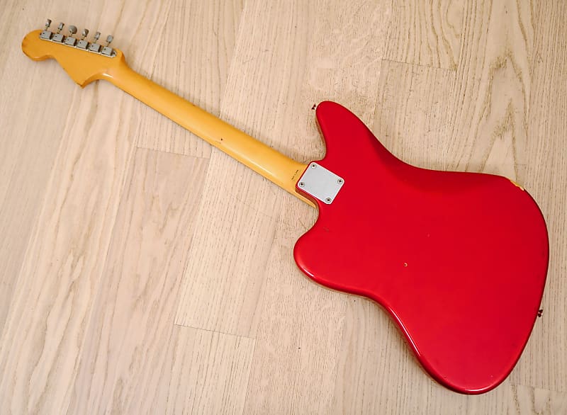JAGUAR レッド ヴィンテージモデル 1995 Fender Jaguar Vintage Reissue Electric Guitar Candy