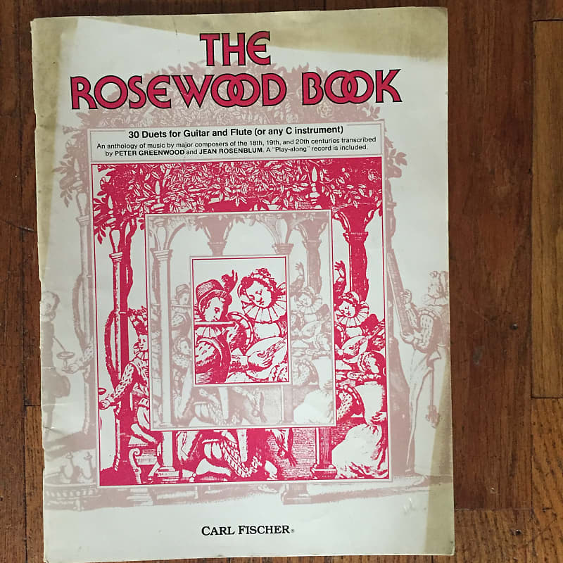 The Rosewood Book, 30 Duets for Guitar and Flute, includes Reverb