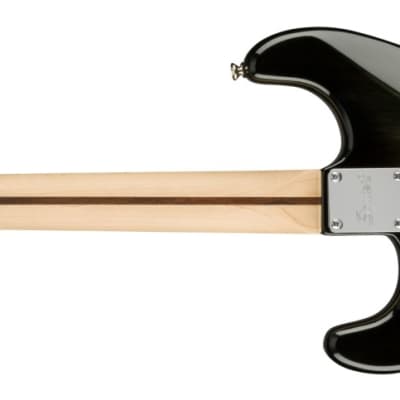 Squier Affinity Series Stratocaster FMT HSS, Maple Fingerboard, Black Burst image 3