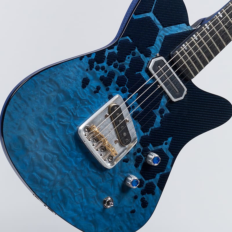 San Lorenzo T-Skin Hybrid Custom Electric Guitar With Case image 1