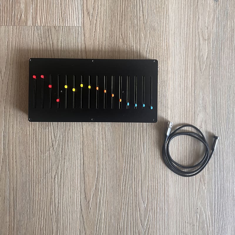 Slate + Ash 16n Faderbank / Midi / i2c / Eurorack Controller Reverb