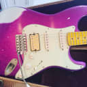 Nash S63 Stratocaster Heavy Relic 2019 Purple Sparkle