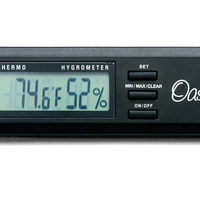 Oasis OH-2C Digital Hygrometer (replacement for OH-2) with Calibration Feature and Case Clip image 3