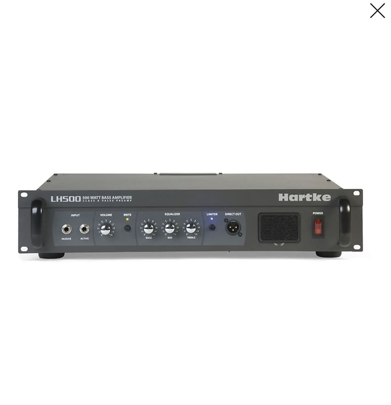 Hartke LH500 ベースアンプ 500W Hartke LH500 500-watt Bass Head | Sweetwater