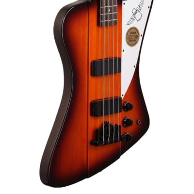 Epiphone Thunderbird IV Electric Bass Guitar Vintage Sunburst image 9