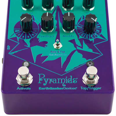 EarthQuaker Devices Pyramids Stereo Flanging Device Flanger Pedal image 4