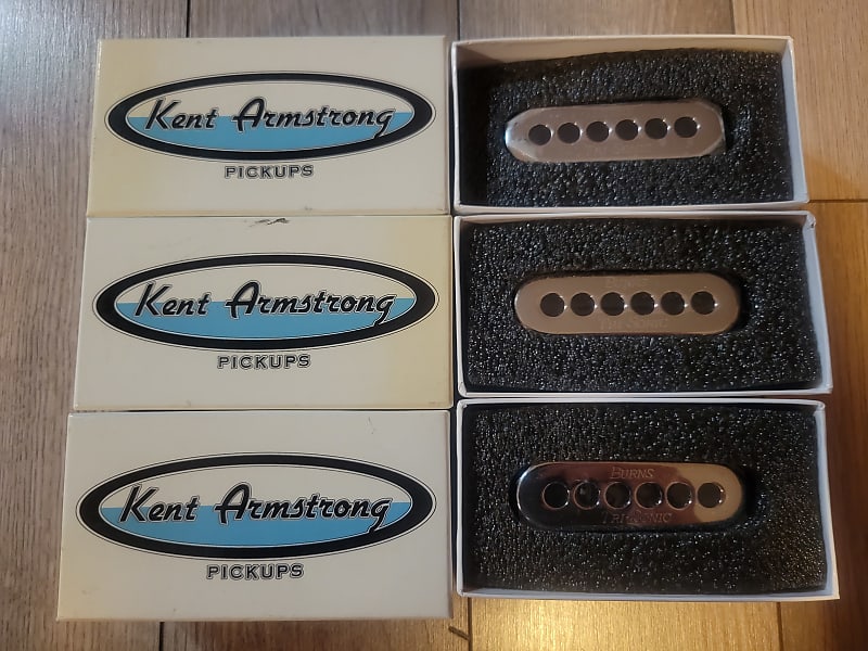 NOS Kent Armstrong Tri-Sonic Pickup Set Burns Brian May