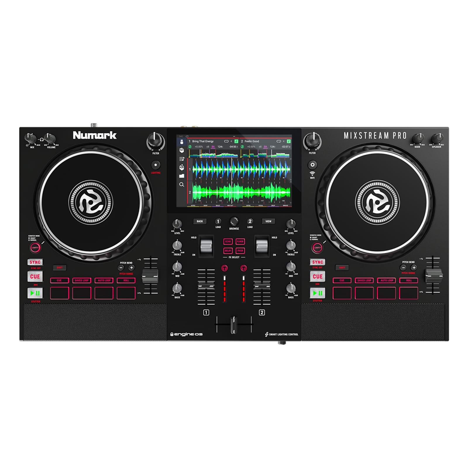 Numark Mixstream Pro 2-Channel Standalone Streaming DJ 