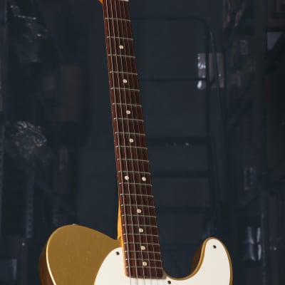 Fender Custom Shop '58 Telecaster Journeyman Relic Aged HLE Gold (serial- 9320) image 6