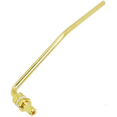 New Authentic Floyd Rose FRTAPIGP Push-In Style Tremolo Arm Assembly, Gold
