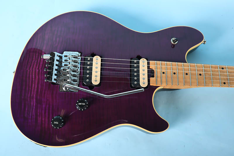 Peavey Wolfgang EVH Eddie Van Halen USA Standard Archtop Trans Purple Guitar