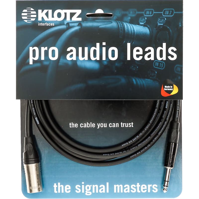 Klotz GRG1FM05.0 Greyhound Microphone Cable 5 m