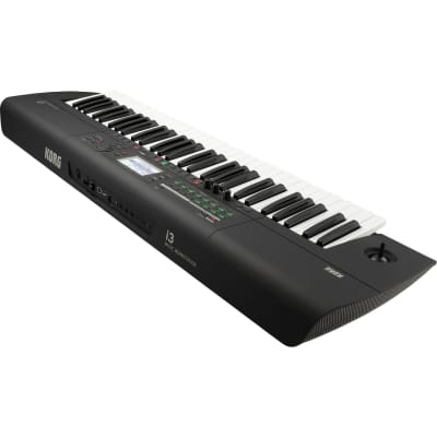 Korg i3 Arranger Keyboard (Matte Black), Keyboard Stand, Bench Bundle image 4