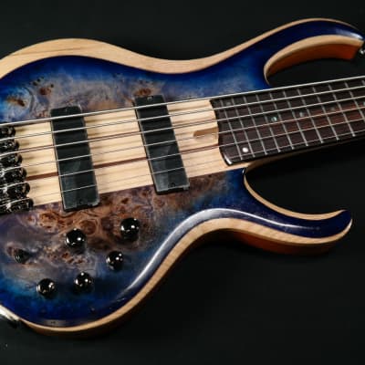 Ibanez BTB846CBL BTB Standard 6str Electric Bass - Cerulean Blue Burst Low Gloss 945 for sale