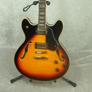 NEW Peavey JF 1 Semi hollow body electric guitar in sunburst finish Reverb