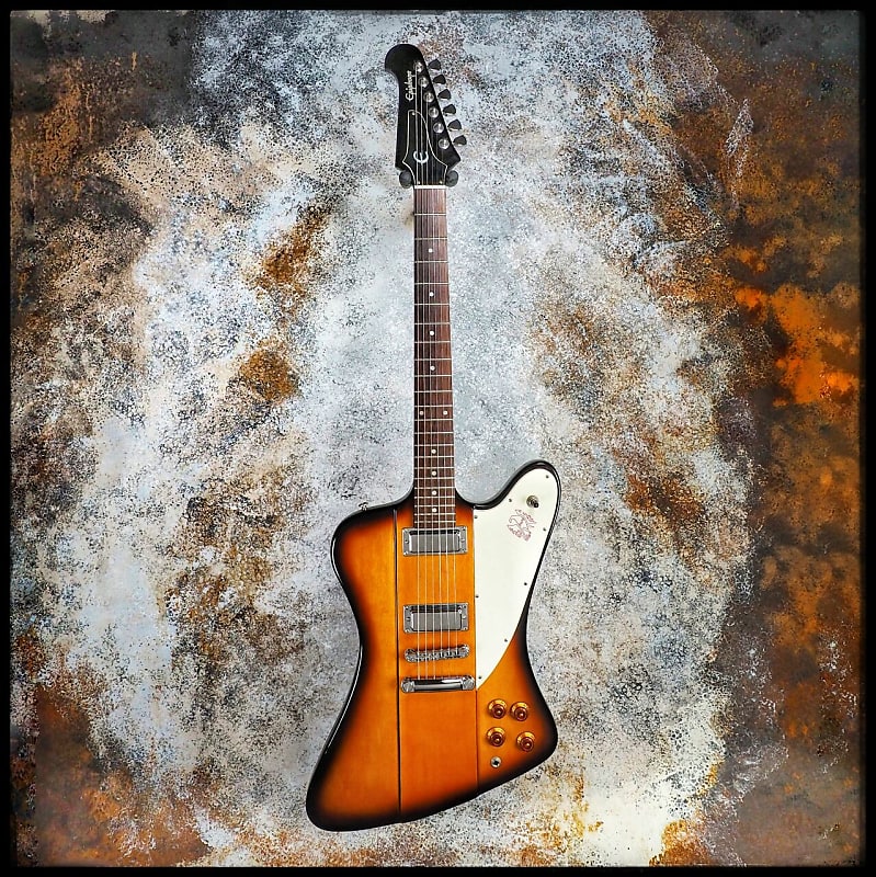 【有名人芸能人】 1997 Epiphone Firebird Vintage Sunburst | Reverb ギター