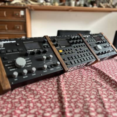 Elektron triple stand (walnut wood) Digitakt/Digitone/Syntakt/Heat image 6