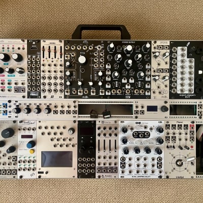 140hp Eurorack Modular Synthesizer Kit Performance Rig