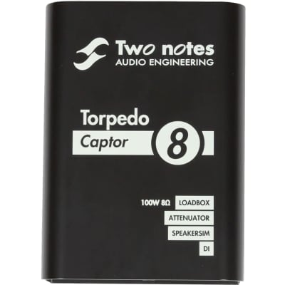 Two Notes Torpedo Captor Loadbox/Attenuator/DI - 8 Ohm image 2