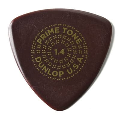 Dunlop 517R14 Primetone Small Tri Smooth 1.4mm Triangle Guitar Picks (12-Pack)