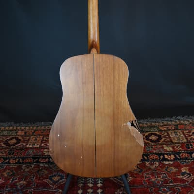 PROJECT GUITAR: Hohner Dreadnought Acoustic Guitar Non-Functioning image 3