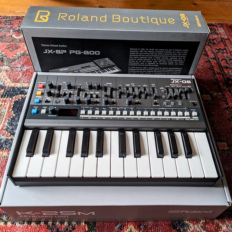 Roland JX08 Boutique Polyphonic Synthesizer Module w/ Reverb UK
