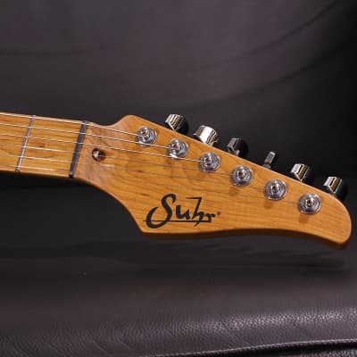 Suhr Guitars Signature Series Andy Wood Signature Modern T Classic Style Whiskey Barrel SN. 71567 image 9