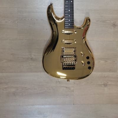 Ibanez Joe Satriani JS 10th Anniversary Chrome Boy Signed #11/506