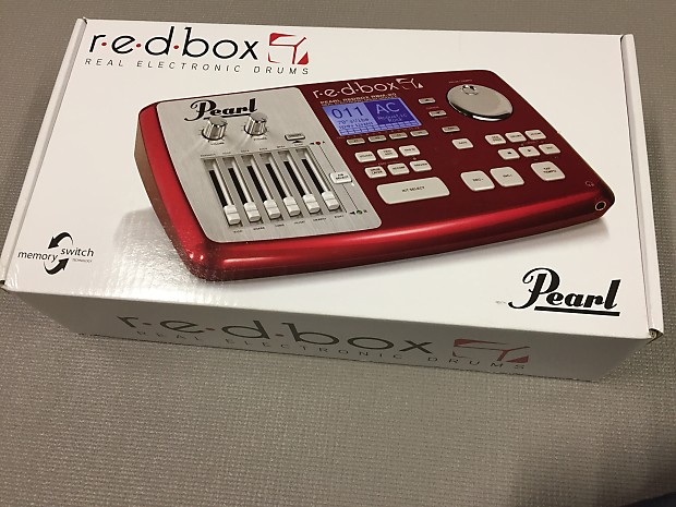 Pearl red box on sale drum module