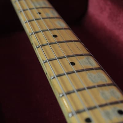 Rizzato's®️ Handmade '50s Stratocaster® Two Tone Sunburst Relic Finish | Case Included image 11