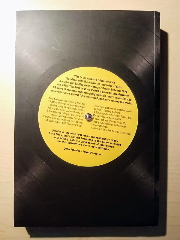 The Disco Patrick Book (with real record vinyl cover) :: Behance
