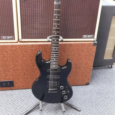 1970s/1980s - Aria/Diamond Les Paul Custom LPC-470 (Black Beauty) | Reverb