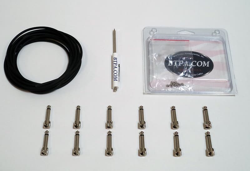 BestTronics Pro Audio Solderless Cable Kit Reverb