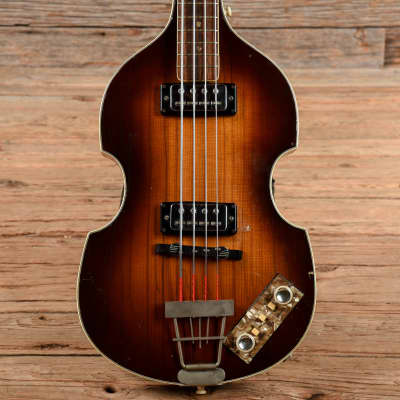 Hofner 500/15 Federal Bass Sunburst 500/15-SBFM | Reverb