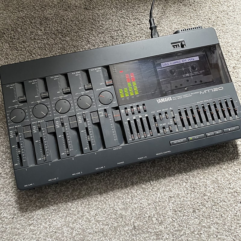 Yamaha MT120 dual speed 4 track cassette recorder | Reverb UK