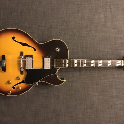 Morris MA-B 1970 Tobacco Sunburst (Gibson ES-175 replica) | Reverb