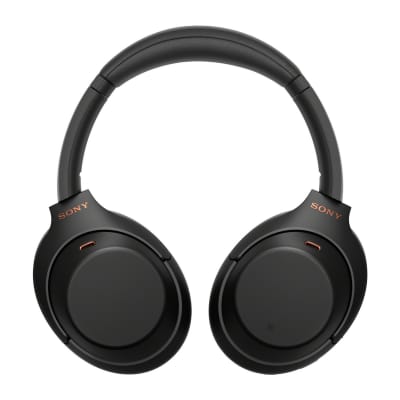 Sony WH-1000XM4 Wireless Noise Canceling Over-Ear Headphones (Black) Bundle image 5