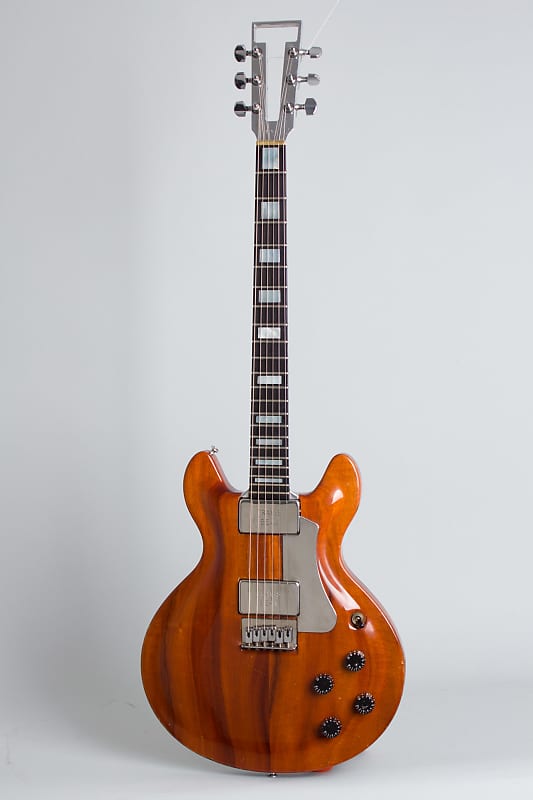 Travis Bean  TB-1000A Solid Body Electric Guitar (1975), ser. #156, black hard shell case. image 1