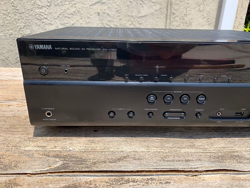 Yamaha RX-V383 5.1 Channel 4K Ultra HD AV Bluetooth Home Theater