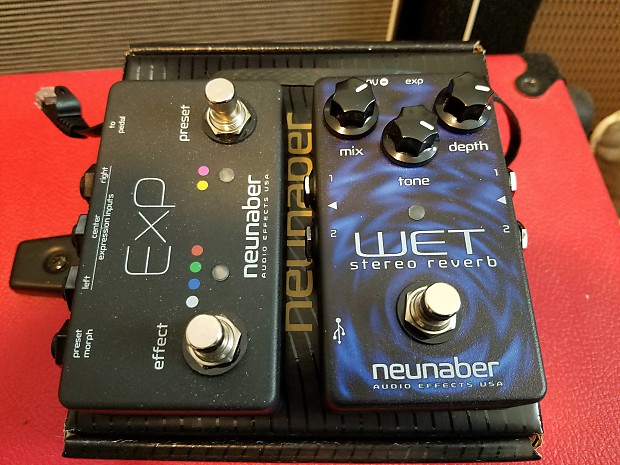 Neunaber Audio Effects Stereo WET Reverb V2 + EXP Controller image 1