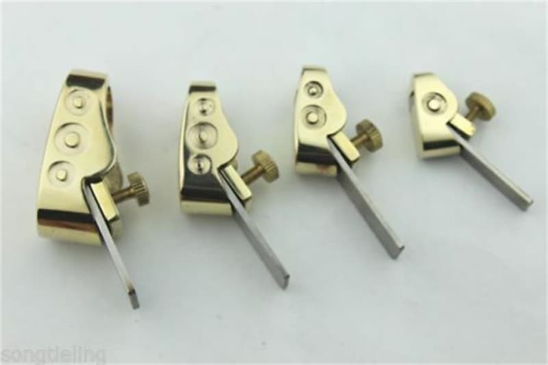 Woodworker making tools, 4pcs different sizes Mini Brass planes small planes image 1