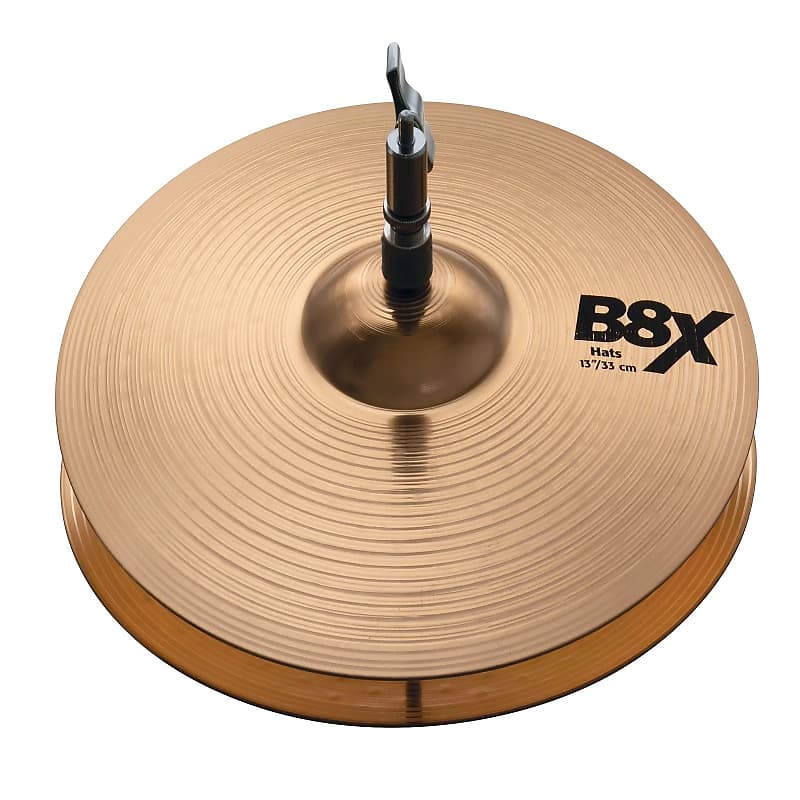Sabian 13" B8X Hi-Hat Cymbals (Pair) image 1