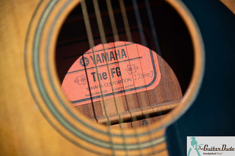 Yamaha The FG Dreadnought Acoustic - 1992 - w OHSC - Natural
