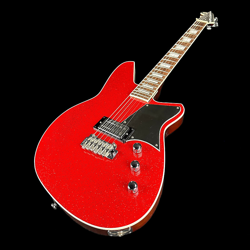 Mint Reverend Bayonet Custom RA Red Sparkle RW Tone Shop